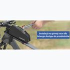 Cyklistická brašna na rám Rockbros 301800450001 Bike Tube Bag black