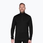Pánská termo mikina Devold Breeze Plus Merino 200 Zip Neck black