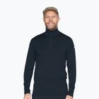 Pánská termo mikina Devold Breeze Plus Merino 200 Zip Neck ink