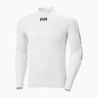 Pánské tričko Helly Hansen Waterwear Rashguard bílé 00134023_001