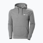 Pánská treková mikina Helly Hansen F2F Organic Cotton 855 šedá 62934