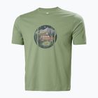 Helly Hansen pánské trekové tričko F2F Organic Cotton 2.0 zelené 63340_406
