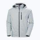 Pánská jachtařská bunda Helly Hansen Crew Hooded Midlayer 2 grey fog