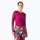 Dámská termoakční mikina Helly Hansen Lifa Active Stripe Crew magenta 2.0