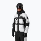 Pánská lyžařská bunda Helly Hansen Ullr D Heritage Short grey fog snow camo aop