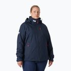 Dámská jachtařská bunda Helly Hansen Crew Hooded Midlayer Plus 2.0 navy