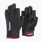 Jachtařské rukavice Musto Essential Sailing Short Finger 2.0 black