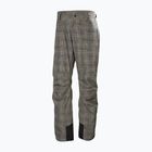 Pánské lyžařské kalhoty Helly Hansen Legendary Insulated pebble broxburn plaid aop