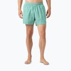 Pánské jachtařské šortky Helly Hansen Newport Trunk 4.5" dark mint offset stripe ao
