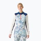 Dámská termo mikina Helly Hansen Lifa Merino Midweight Gra 1/2 Zip bright blue new nordic aop