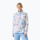 Dámská fleecová mikina Helly Hansen Maridalen Printed Fleece white slope map aop