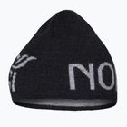 Zimní čepice NORRONA MerinoUll Logo Beanie caviar melange