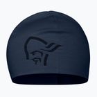 Zimní čepice NORRONA PureUll 180 Beanie indigo night