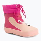 Dětské gumové boty Viking Footwear Alv Barefoot Paw Print světle růžová/magenta