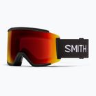Lyžařské brýle Smith Squad XL black/ChromaPop Sun Red Mirror/ChromaPop Storm Yellow Flash