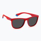 Dětské sluneční brýle Polaroid PLD 8049/S red blue/grey polarized