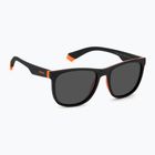 Dětské sluneční brýle Polaroid PLD 8049/S black orange/grey polarized