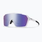 Sluneční brýle Smith Shift XL MAG white/chromapop violet mirror/clear