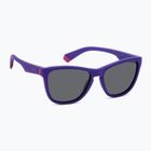 Dětské sluneční brýle Polaroid PLD 8056/S matte violet/grey polarized