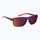 Pánské sluneční brýle Under Armour Kickoff S3 grey red/grey infrared
