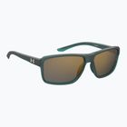 Pánské sluneční brýle Under Armour Kickoff S3 crystal teal/copper mirror