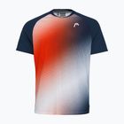 Pánské tenisové tričko HEAD Perf tmavě modré a bílé 811272