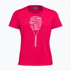 HEAD Typo dámské tenisové tričko růžové 814512