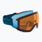 Lyžařské brýle  HEAD Magnify 5K blue/petrol/5k blue/orange