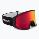 Lyžařské brýle  HEAD Neves M red/black/fmr yellow red
