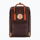 Městský batoh Fjällräven Kanken Koncept Laptop 15" 18 l black oak/rowan red