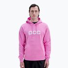 Mikina POC Hood thulite pink/hydrogen white