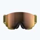 Lyžařské brýle POC Nexal olivine green/partly sunny rose gold