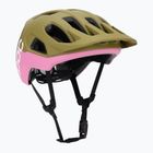 Cyklistická helma POC Cularis olivine green matt/thulite pink matt
