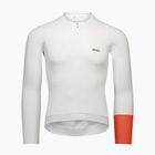 Pánské cyklistické tričko Longsleeve POC Cadence Jersey hydrogen white
