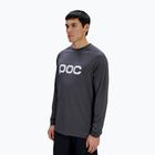 Pánské cyklistické tričko Longsleeve POC Reform Enduro Jersey sylvanite grey