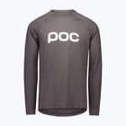 Pánské cyklistické tričko Longsleeve POC Reform Enduro Jersey sylvanite grey