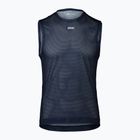 Pánské cyklistické tílko tank top tričko   POC Air Indoor Vest turmaline navy