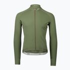 Pánské cyklistické oblečení s dlouhým rukávem POC Ambient Thermal Jersey epidote green