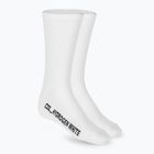 Cyklistické ponožky POC Vivify Long hydrogen white