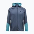 Pánská mikina Peak Performance Rider Essentials Zip Hood Mountain Mist/Deluded Vision
