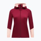 Dámská mikina Peak Performance Rider Essentials Zip Hood Vertical Zenith/Peach Fuzz