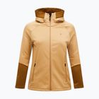 Dámská mikina Peak Performance Rider Essentials Zip Hood Sierra Sand/Earthy Summit