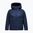 Dámská péřová bunda Peak Performance Frost Down Hood Jacket blue shadow