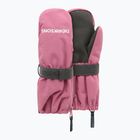 Dětské lyžařské rukavice Didriksons Biggles Zip Mitten 9 heather pink
