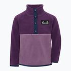 Dětská fleecová mikina Didriksons Monte 6 Half Button northern purple