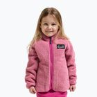 Dětská fleecová mikina Didriksons Gibbsc 2 Fz heather pink/cactus pink