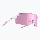 Sluneční brýle Tripoint 001 Treriksroset matt white/brown/pink multi