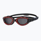 Plavecké brýle Zoggs Predator Flex Polarized red/ black/ smoke polarized