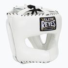 Boxerská přilba Cleto Reyes With Pointed Face Nylon Bar white