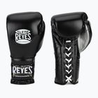 Boxerské rukavice Cleto Reyes Traning Thumb black/silver